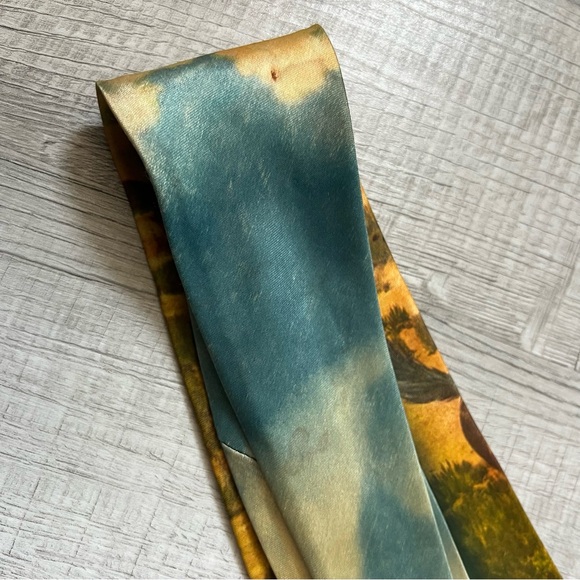 VINTAGE Western Rodeo Cowboy Themed Tie - Picture 5 of 11